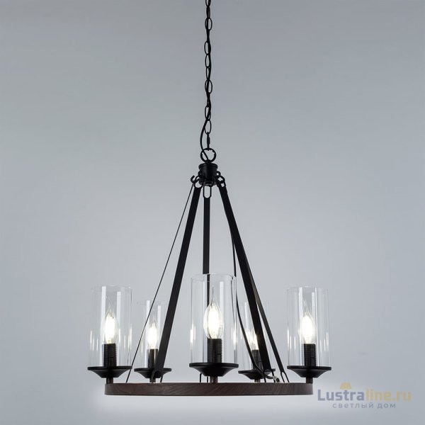 Подвесная люстра Arte Lamp Dalim A7014SP-5BK Подвесная люстра Arte Lamp Dalim A7014SP-5BK