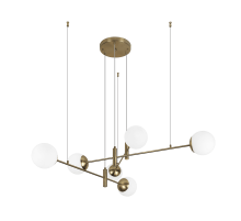 Подвесная люстра Eurosvet Planet 70146/6 латунь a062028
