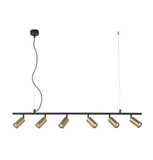 Подвесная люстра Crystal Lux CLT 015C6 L1200 BL-GO