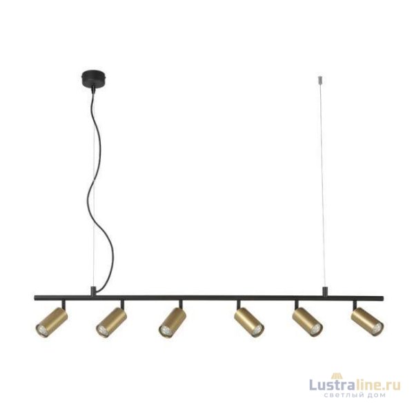 Подвесная люстра Crystal Lux CLT 015C6 L1200 BL-GO Подвесная люстра Crystal Lux CLT 015C6 L1200 BL-GO