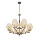Подвесная люстра iLamp Vivaldi 85125/8+4 CR УЦ