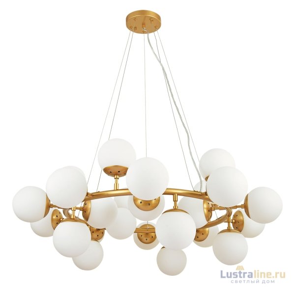 Подвесная люстра Arte Lamp Bolla A1664SP-25GO Подвесная люстра Arte Lamp Bolla A1664SP-25GO
