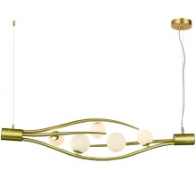 Подвесная люстра Indigo Flusso 11025/5P Gold V000230
