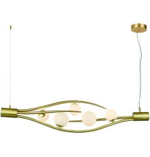 Подвесная люстра Indigo Flusso 11025/5P Gold V000230