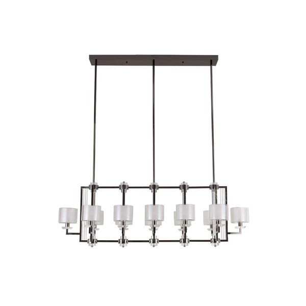 Подвесная люстра Newport 4400 4408+4/S black glossy М0068547