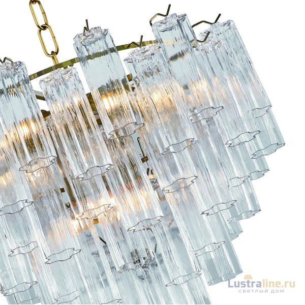 Подвесная люстра Delight Collection OWD2093-D75 gold/clear