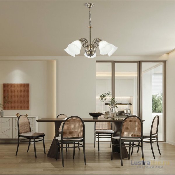 Подвесная люстра Arte Milano Amalfi 338544/5 AB Подвесная люстра Arte Milano Amalfi 338544/5 AB