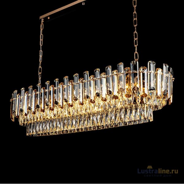 Подвесная люстра Modelux ML.9006.1200 GD-BR Подвесная люстра Modelux ML.9006.1200 GD-BR
