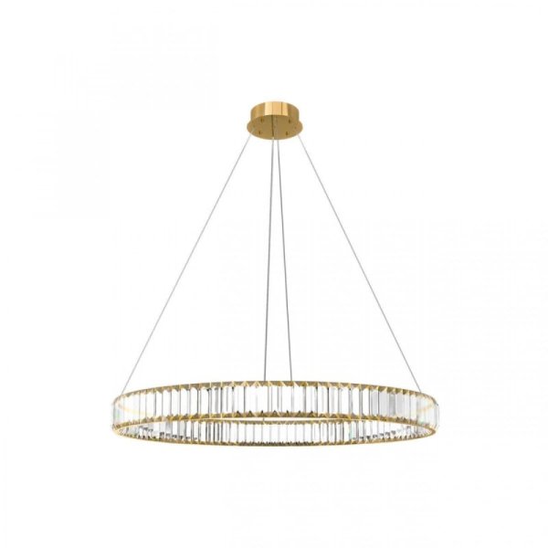 Подвесная люстра Loft IT Crystal ring 10135/800 Gold