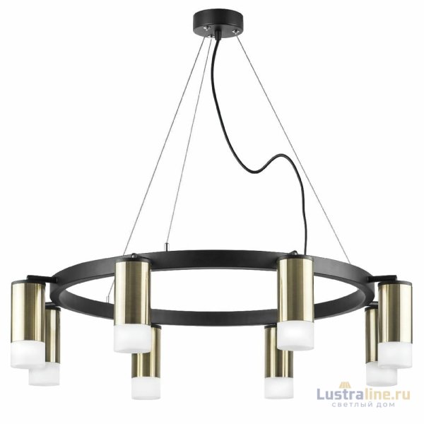 Подвесная люстра Lightstar Rullo (571018+214431-8+202431-8) LR0183181 Подвесная люстра Lightstar Rullo (571018+214431-8+202431-8) LR0183181