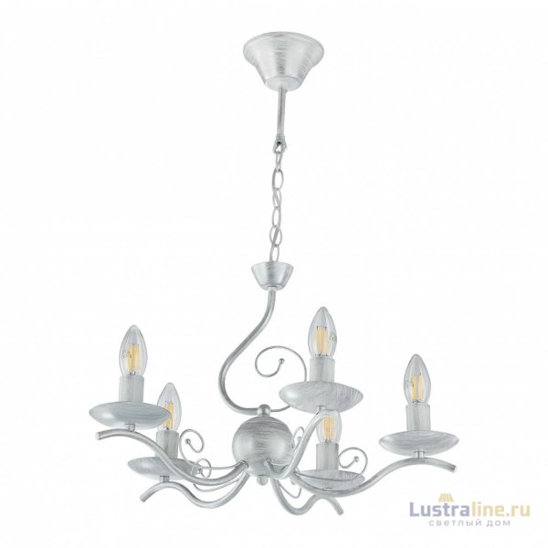 Подвесная люстра Arte Milano Amalfi 339934/5 WT+SL Подвесная люстра Arte Milano Amalfi 339934/5 WT+SL
