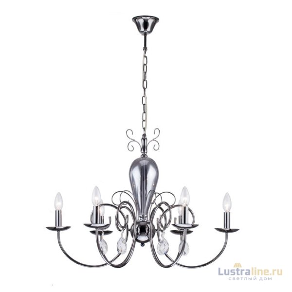 Подвесная люстра Arti Lampadari Lazzaro E 1.1.6 NB Подвесная люстра Arti Lampadari Lazzaro E 1.1.6 NB