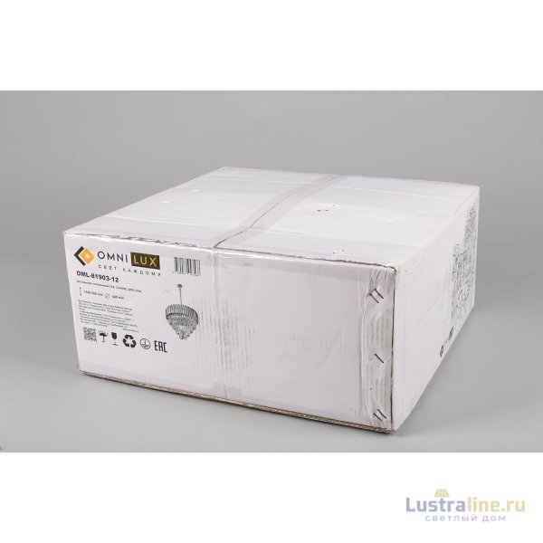 Подвесная люстра Omnilux Fontevivo OML-81903-12 Подвесная люстра Omnilux Fontevivo OML-81903-12