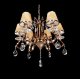Подвесная люстра Lumina Deco Finezzia LDP 9267-6 GD