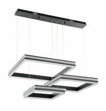 Подвесная люстра LED4U 8596-500-400-300 BK