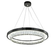 Подвесная люстра Indigo Riva 12045/1P Black V000103L