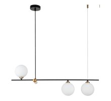 Подвесная люстра Indigo Opaco 11015/3P Black V000152 Подвесная люстра Indigo Opaco 11015/3P Black V000152