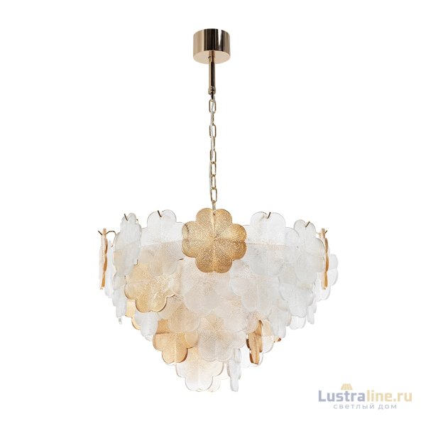 Подвесная люстра Arte Lamp Mallika A4077LM-10GO Подвесная люстра Arte Lamp Mallika A4077LM-10GO
