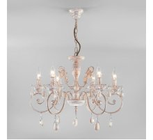 Подвесная люстра Eurosvet 10009/6 золото с белым