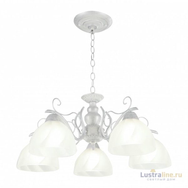 Подвесная люстра Arte Milano Amalfi 330644/5 WT+SL Подвесная люстра Arte Milano Amalfi 330644/5 WT+SL
