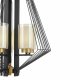 Подвесная люстра Lumina Deco Canti LDP 1244-5 BK+MD
