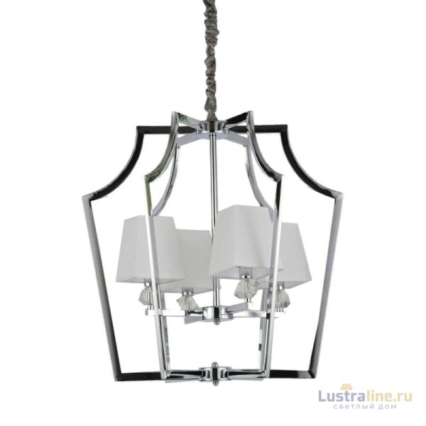 Подвесная люстра Lumina Deco Montero LDP 1249-4 CHR+WT