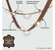 Подвесная люстра Crystal Lux BOSQUE SP7 L3000 BROWN/TRANSPARENT
