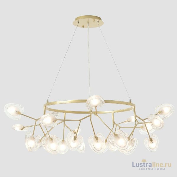 Подвесная люстра Crystal Lux SOLE SP25 GOLD