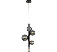 Подвесная люстра Indigo Canto 11026/5P Black V000238