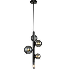Подвесная люстра Indigo Canto 11026/5P Black V000238