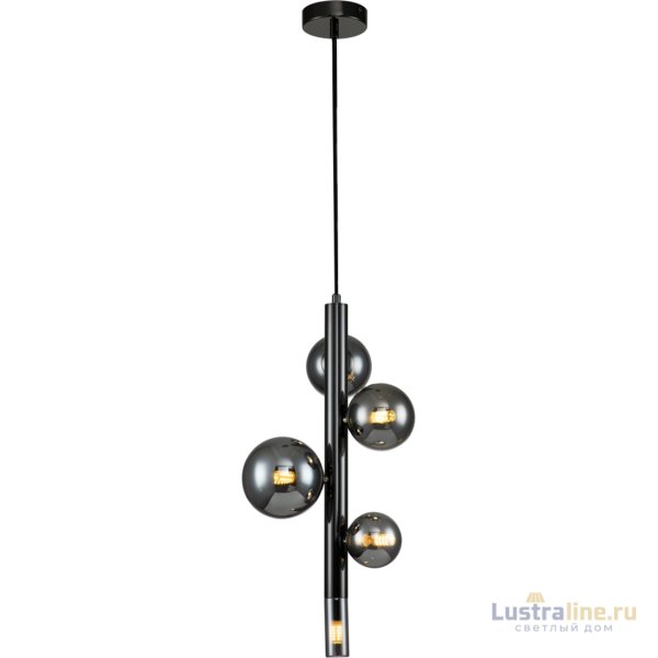 Подвесная люстра Indigo Canto 11026/5P Black V000238