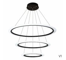 Подвесная люстра Crystal Lux MANZANA SP67W LED BLACK Подвесная люстра Crystal Lux MANZANA SP67W LED BLACK