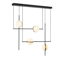 Подвесная люстра Delight Collection MD2062-4B black/brass
