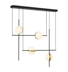 Подвесная люстра Delight Collection MD2062-4B black/brass