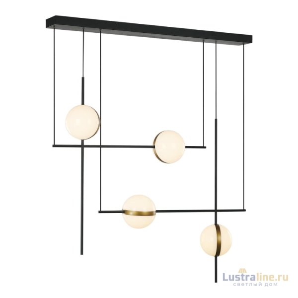 Подвесная люстра Delight Collection MD2062-4B black/brass