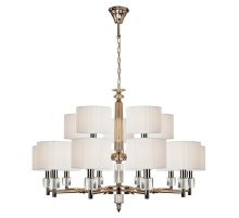 Подвесная люстра iLamp Alexa P2404-10+5 Nickel УЦ