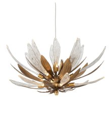 Подвесная люстра Delight Collection RP168416-19 bronze/clear