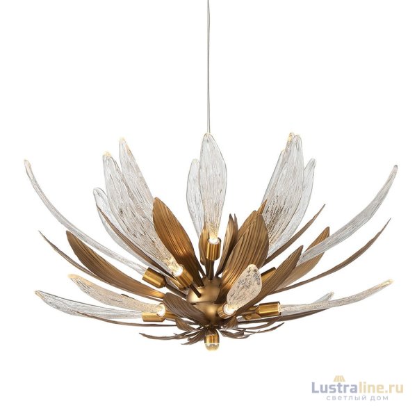 Подвесная люстра Delight Collection RP168416-19 bronze/clear