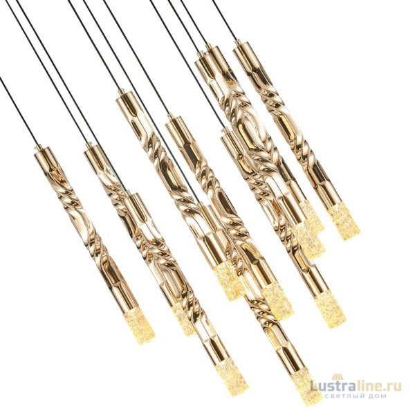 Подвесная люстра Delight Collection OM2365-F10 gold