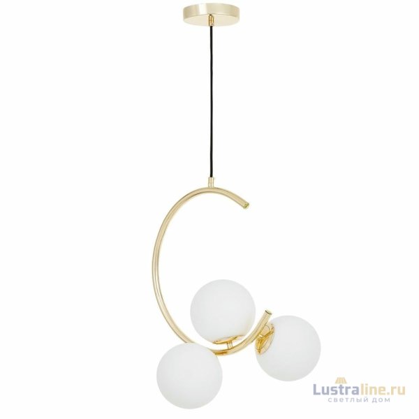 Подвесная люстра Lumina Deco Bonio LDP 7031-3 F.GD
