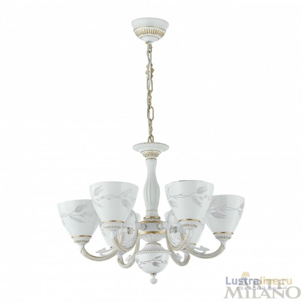 Подвесная люстра Arte Milano 343659/6 WT+G