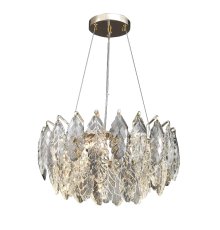 Подвесная люстра Delight Collection D8011P/R-600 gold/smoky