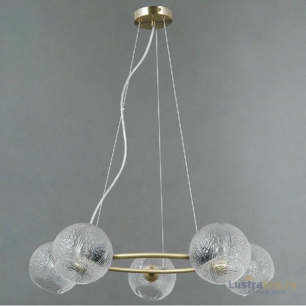 Подвесная люстра Illumico IL0728-5PSQ-24 AB ARIES