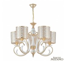Подвесная люстра Arte Milano Florentia-1237 301237/5 Wh/Gd