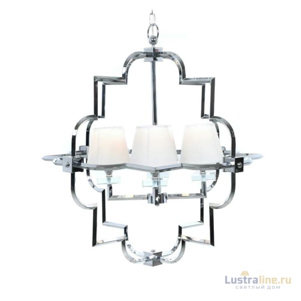 Подвесная люстра Lumina Deco Baltimore LDP 8020-4 CHR+WT