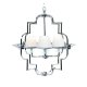 Подвесная люстра Lumina Deco Baltimore LDP 8020-4 CHR+WT