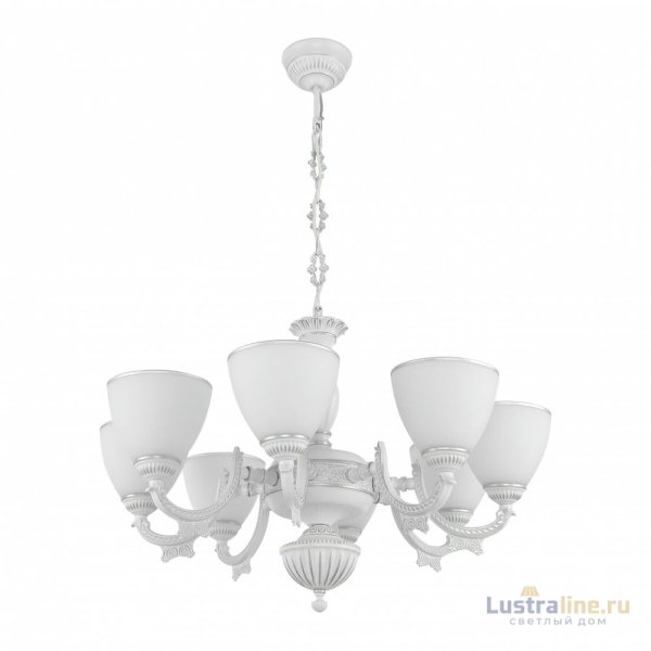 Подвесная люстра Arte Milano 342837/8 WT+SL Подвесная люстра Arte Milano 342837/8 WT+SL