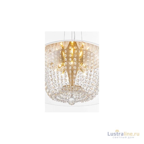 Подвесная люстра Lumina Deco Disposa LDP 7018-500 PR+F.GD