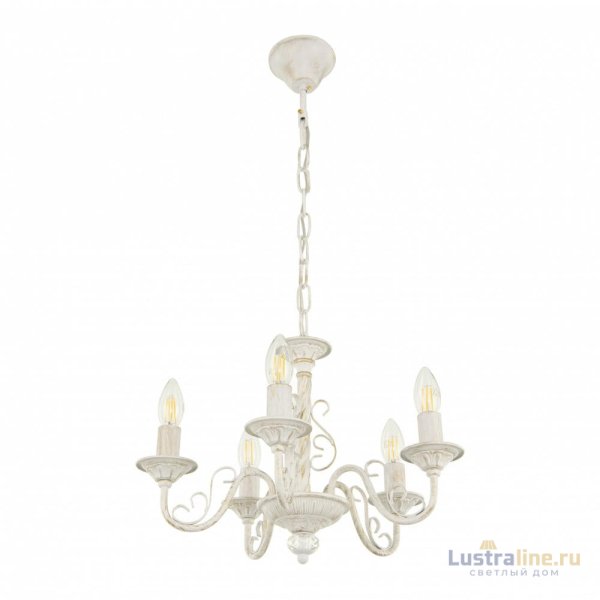 Подвесная люстра Arte Milano 342620/5 WT+G Подвесная люстра Arte Milano 342620/5 WT+G