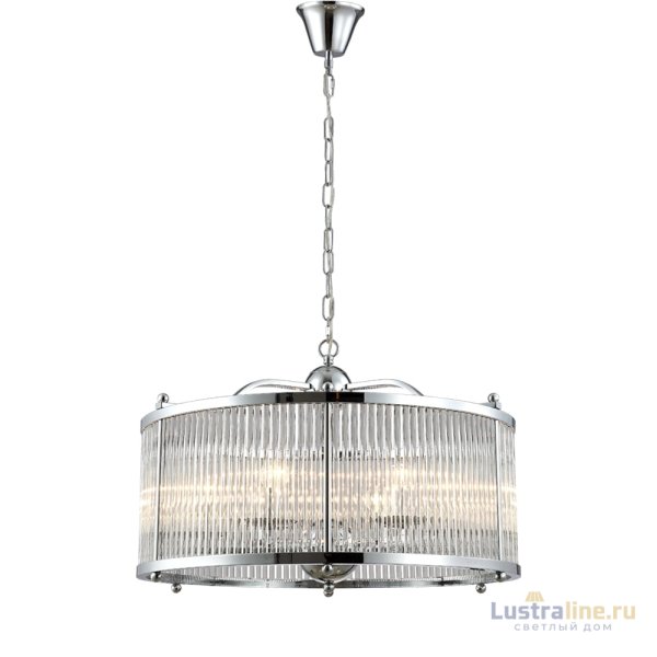 Подвесная люстра Crystal Lux Tadeo TADEO SP6 D600 CHROME/TRANSPARENTE